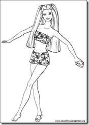 Desenhos para colorir e pintar imprimir da Barbie Sereia, Noiva, Fada, gratis coloring pages free images