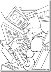 Batman Desenhos para colorir e pintar do Batman Robin coloring pages for kids