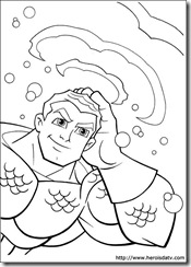 Desenhos pra colorir da Liga da Justiça aquaman  dc-comics-19