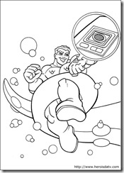 Desenhos pra colorir da Liga da Justiça aquaman  dc-comics-20