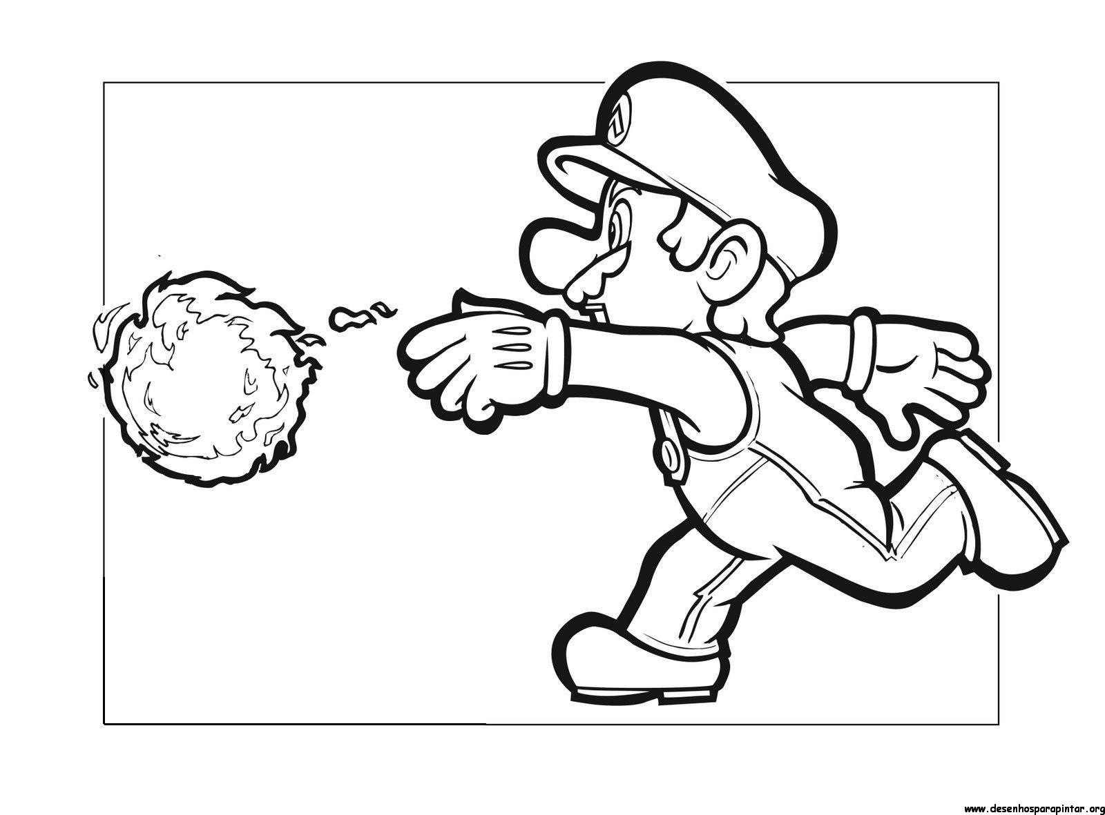 Super Mario Para Pintar