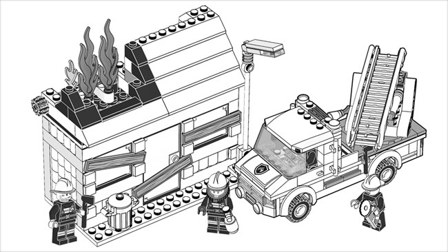 habitat lego coloring pages - photo #43