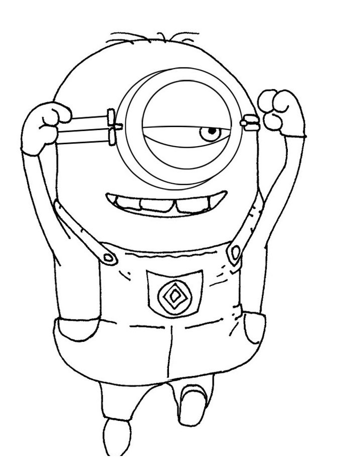 Meu Malvado Favorito e os Minions desenhos para imprimir, colorir e