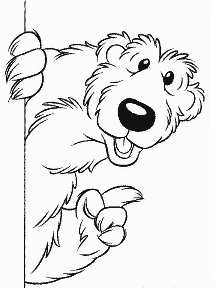 baby bear blues clues coloring pages - photo #46