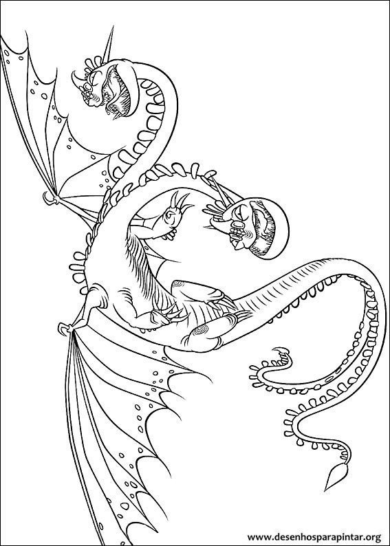 zippleback dragon coloring pages - photo #9