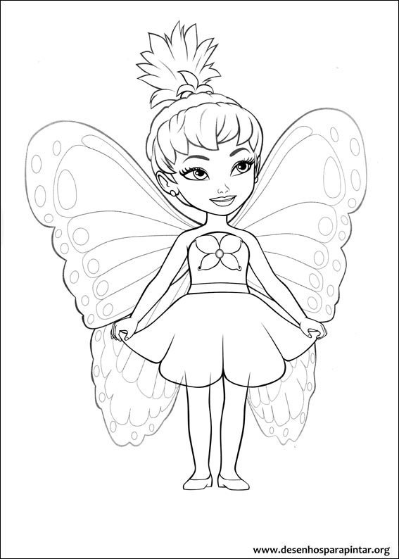 fairy door coloring pages - photo #33