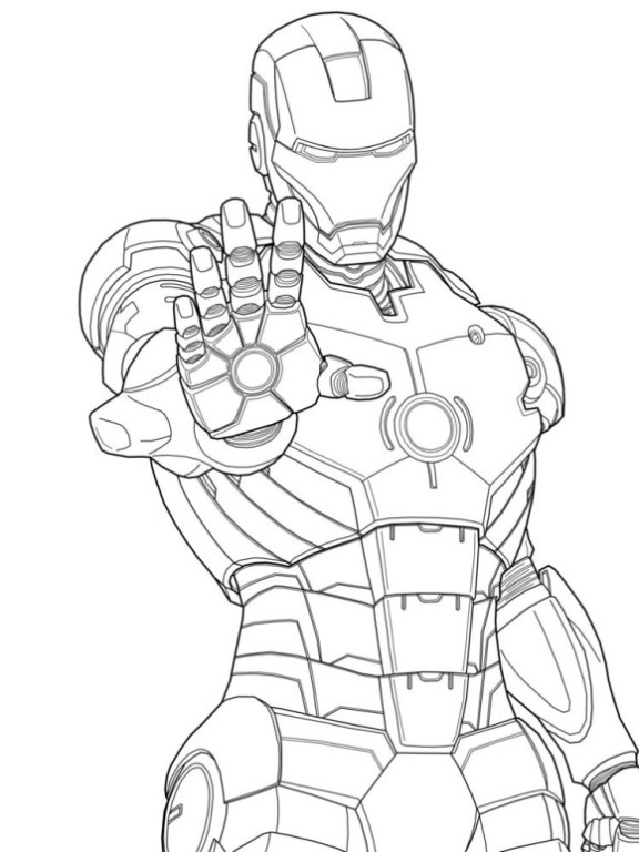 Jogo Homem de Ferro / Iron Man desenhos para colorir ...