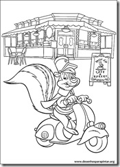 Desenhos gratis para pintar e colorir imprimir do Looney Tunes coloring pages Pernalonga  gamba