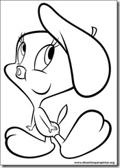 Desenhos gratis para pintar e colorir imprimir do Looney Tunes coloring pages Pernalonga  piupiu piu