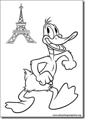 Desenhos gratis para pintar e colorir imprimir do Looney Tunes coloring pages Pernalonga patolino 