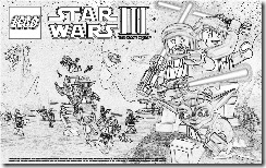 Lego Star Wars – desenhos para colorir, pintar e imprimir do Lego Star Wars