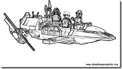 Lego Star Wars – desenhos para colorir, pintar e imprimir do Lego Star Wars