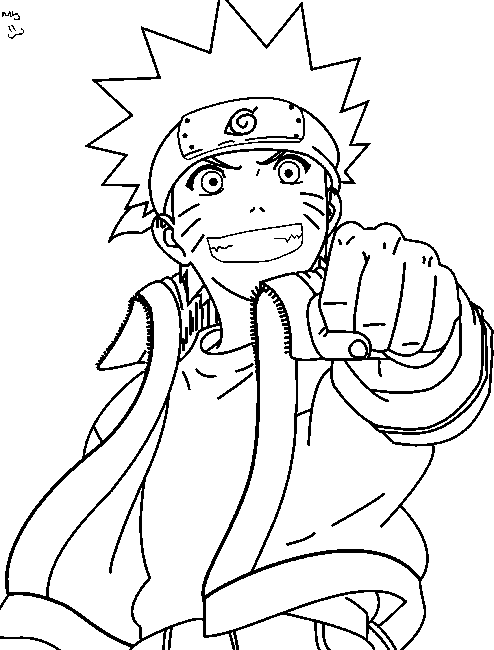 Desenhos do Naruto - Imprimir, Colorir e Pintar