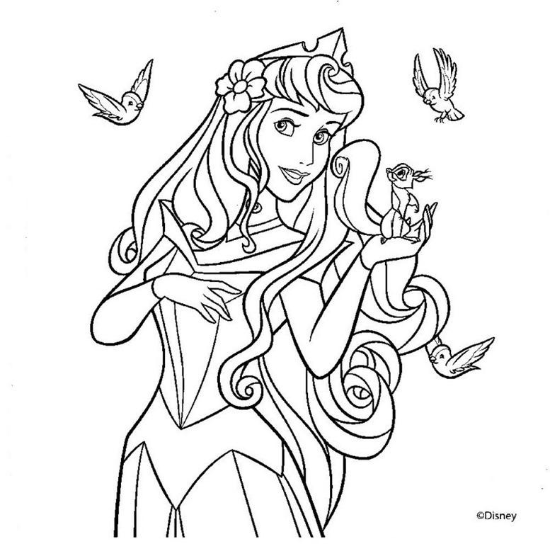 Princesas da Disney desenhos para colorir imprimir e pintar - Desenhos ...