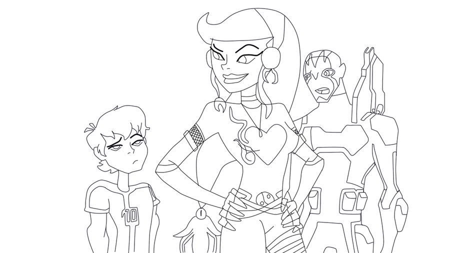 Ben 10 Omniverse Desenhos para colorir pintar e imprimir - Desenhos ...