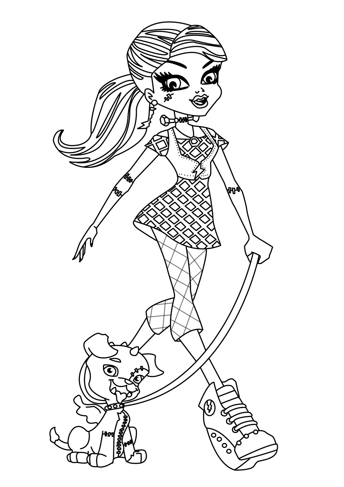 Monster High Desenhos para imprimir colorir e pintar - Desenhos para ...