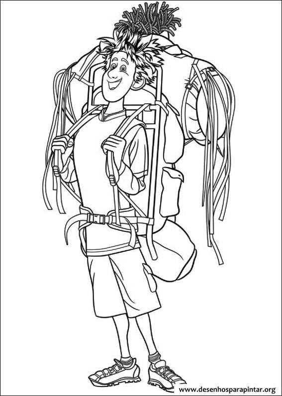 Hotel Transilvânia desenhos para imprimir pintar e colorir Desenhos