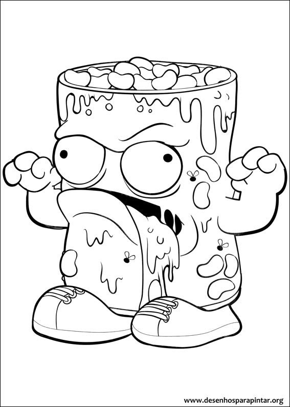 Trash Pack desenhos para imprimir colorir e pintar - Desenhos para ...