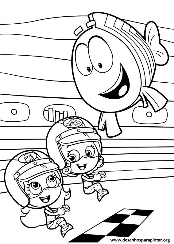 Bubble Guppies desenhos para imprimir colorir e pintar - Desenhos para ...