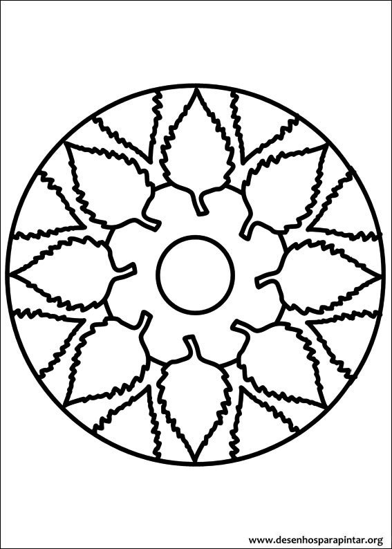 Novas Mandalas para imprimir, colorir e pintar – passatempo para ...