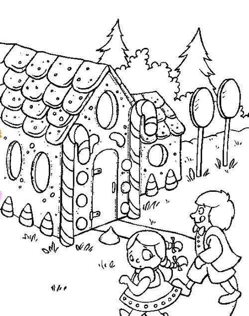 Desenhos De Joao E Maria Para Colorir