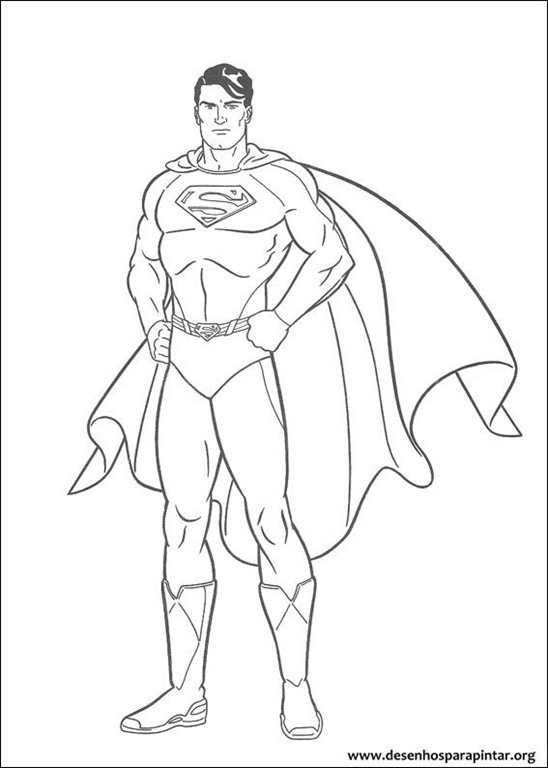 Featured image of post Desenho Do Super Homem Para Imprimir capaz de fazer uso da maioria das superf cies para se locomover com
