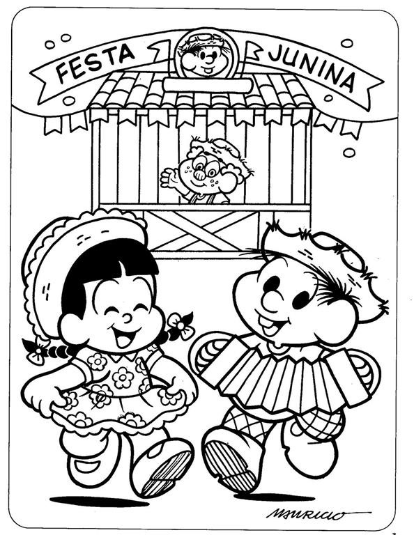 Festa Junina Desenhos para imprimir colorir e pintar - Desenhos para ...