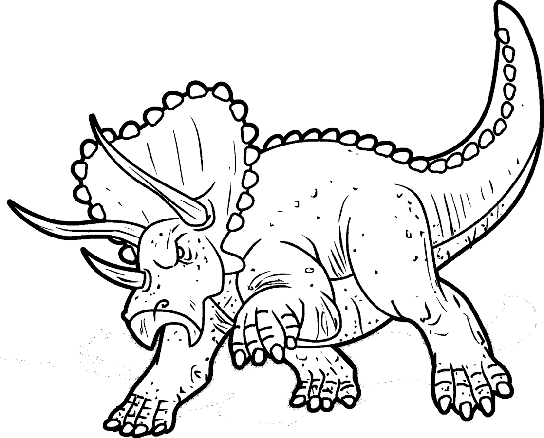 Desenhos de Dinossauros para colorir imprimir e pintar: Tiranossauro ...