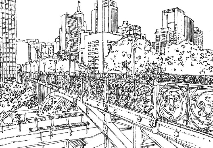 Aniversário da cidade de São Paulo - desenhos para colorir imprimir e pintar