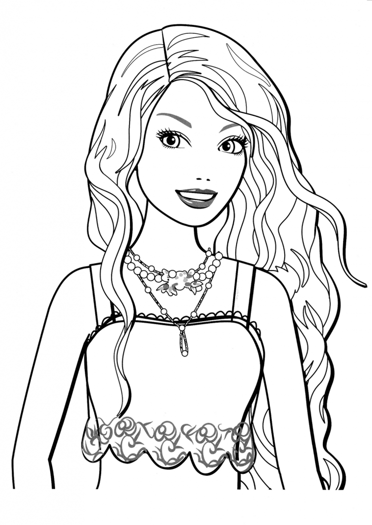 Novos Desenhos para colorir e pintar da Barbie - Desenhos para pintar e ...