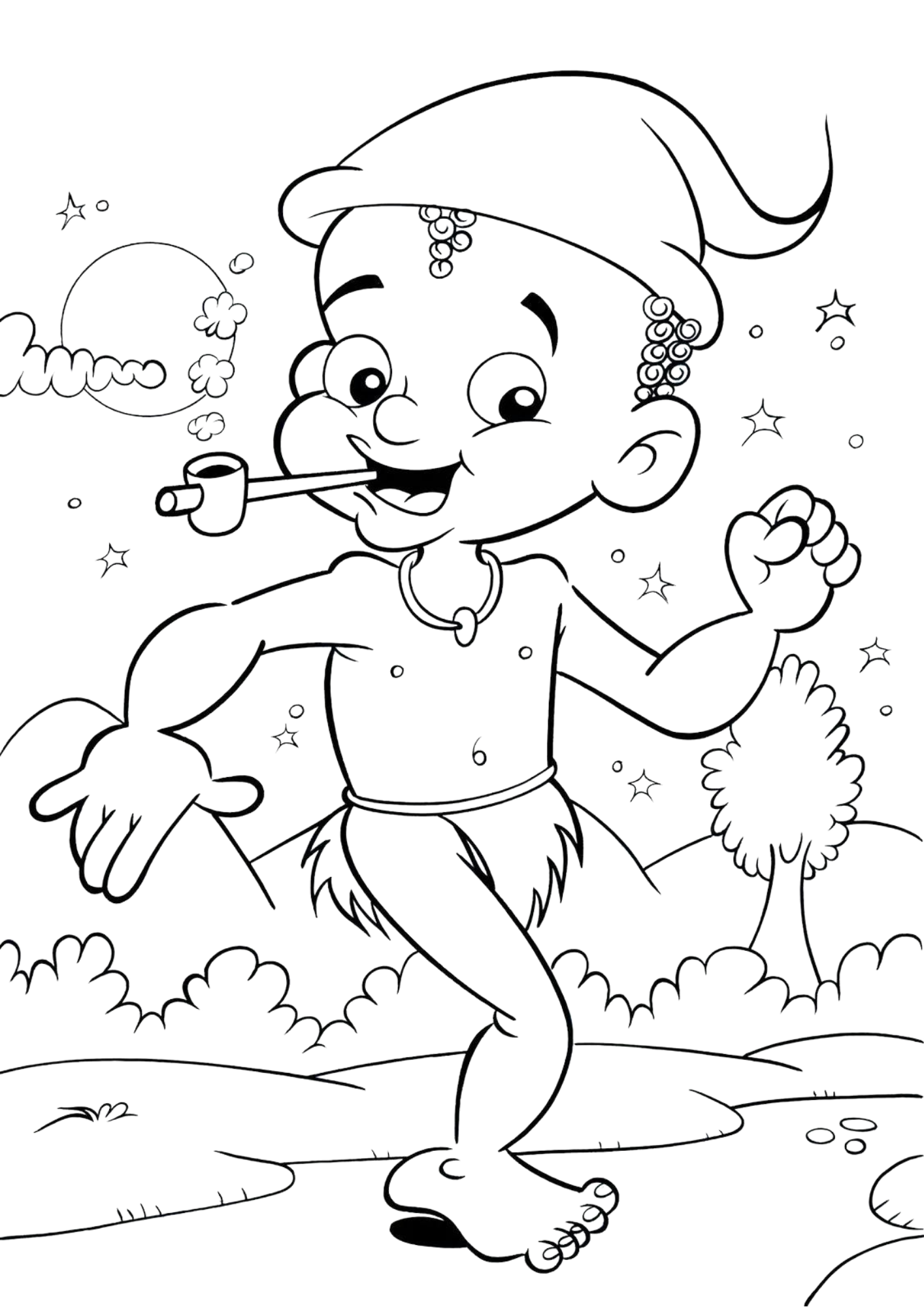 Desenhos para pintar e colorir do dia do folclore - Desenhos para ...
